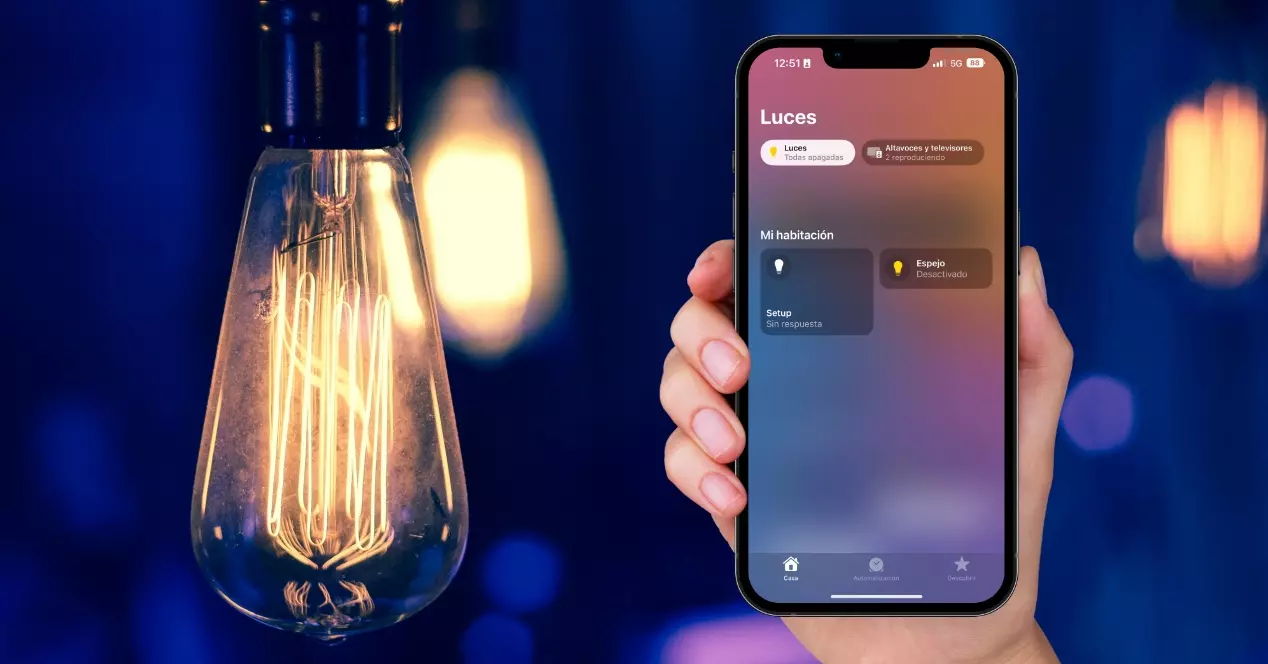 allumez les lumières de votre maison depuis l'iPhone