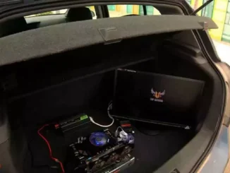 Be careful if you leave the computer in the trunk