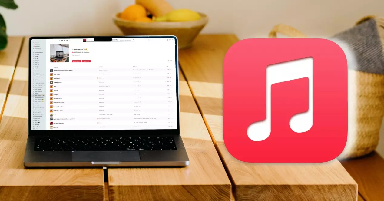 Mac'te Apple Music çalma listesi oluşturma adımları