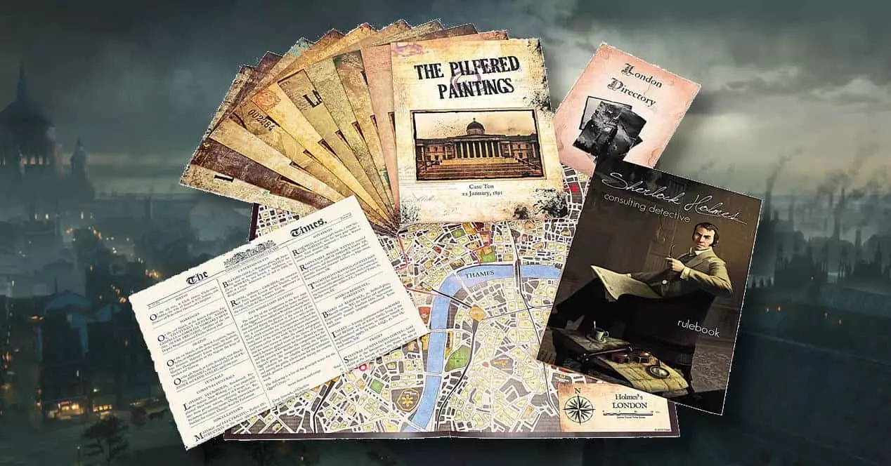 Sherlock Holmes Brettspiele: Typen und Meinungen