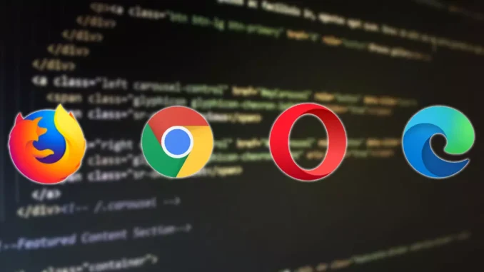 vizualiza codul HTML al oricărui site web în orice browser