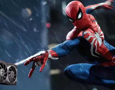 AMD-grafikkort forbedrer ytelsen i Spider-Man