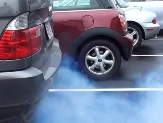 Why is blue smoke coming out of my car