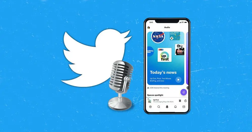 Twitter geeft zich over aan het modieuze formaat: je kunt naar podcasts luisteren