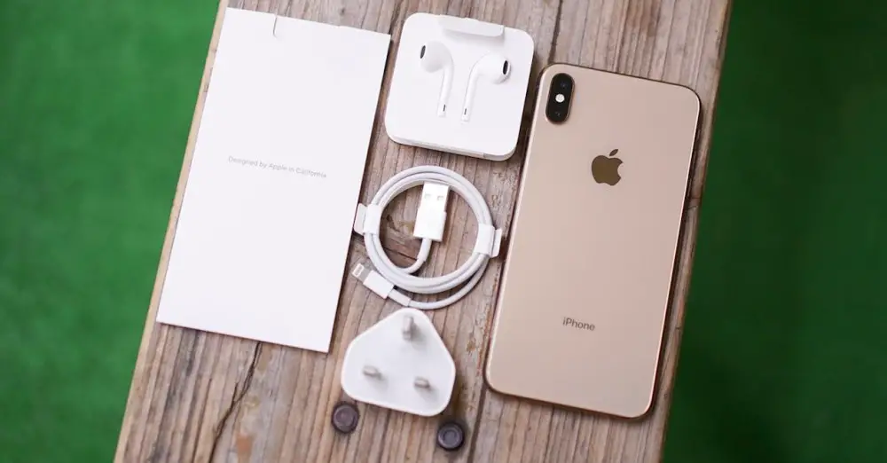 Mobile phones without charger, cable and headphones