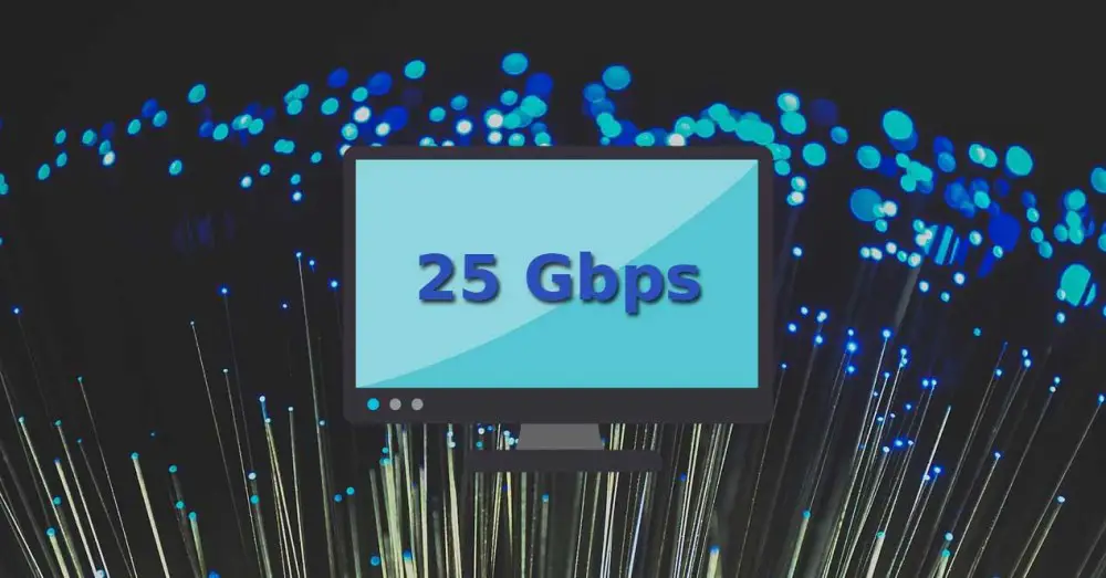 未来のインターネット接続が利用可能になりました: 25 ギガバイトの速度