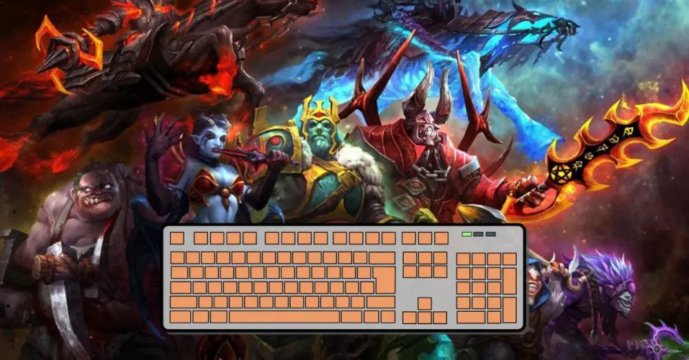 Bàn phím tốt nhất để phá hủy trong Dota 2