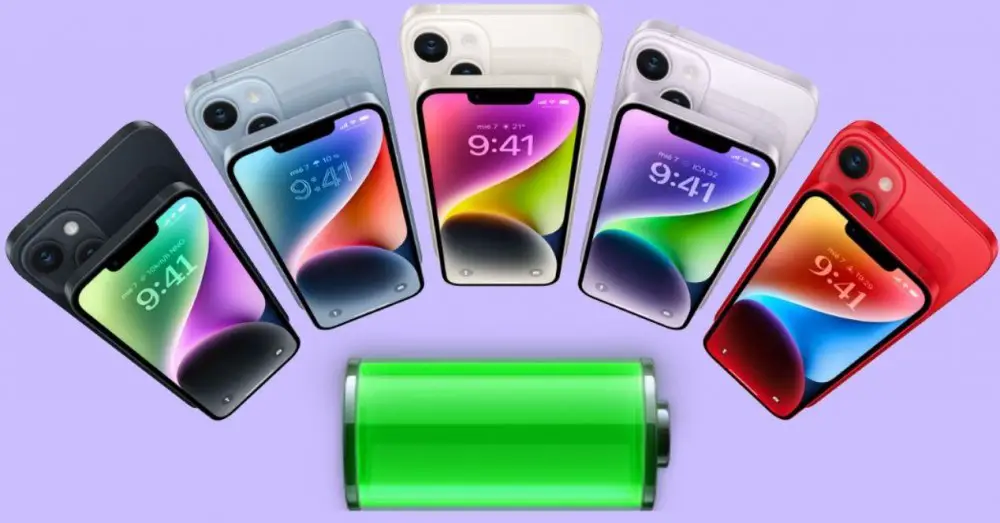 Batterie plus et meilleure dans l'iPhone 14