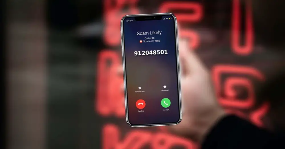 Beware of calls from 912048501
