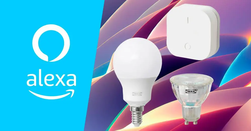 IKEA slimme lampen compatibel met Alexa
