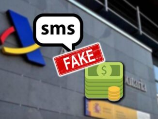Scam: they notify you of a tax refund by SMS
