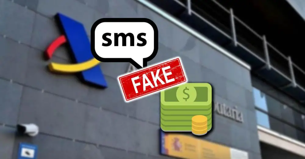 Scam: they notify you of a tax refund by SMS