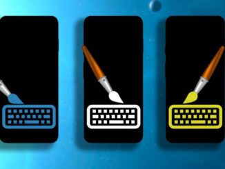 customize and configure the mobile keyboard with colors and photos
