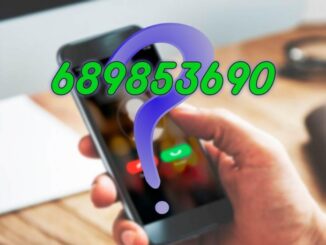 Who calls me from 689853690