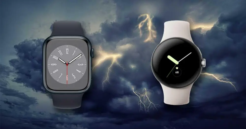 مقارنة بين Google Pixel Watch و Apple Watch