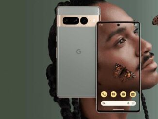 The Google Pixel 7 Pro is full of lights