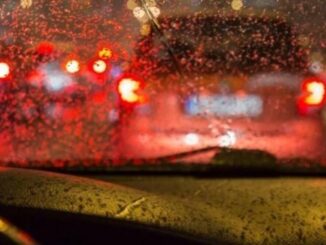 What lights should I turn on in my car when it's raining