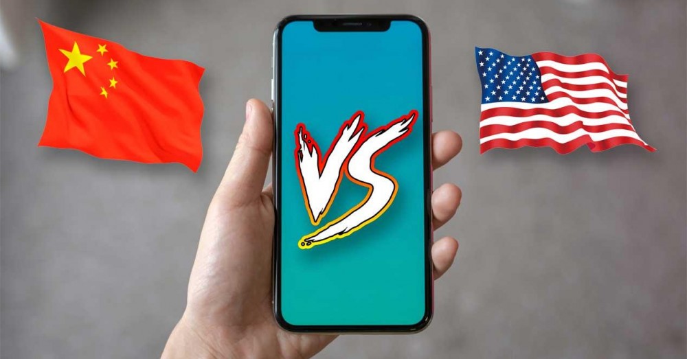 Kinesiska mobiler VS amerikanska mobiler