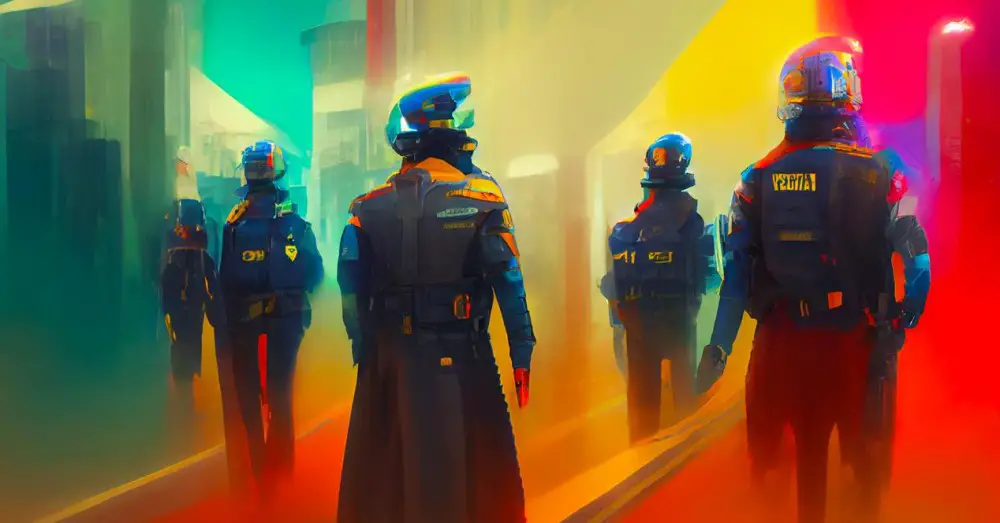 The metaverse police exist