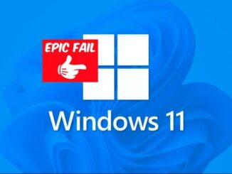 Windows 11 เป็นความล้มเหลว