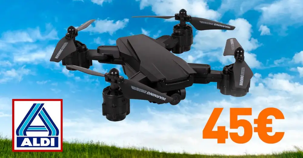 Aldi propose un drone en vente à 45 euros