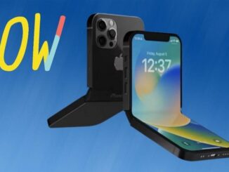 The first folding iPhone