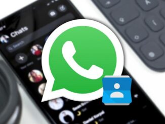 not the names of the contacts appear in WhatsApp