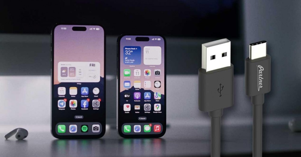 iPhone 15 には USB-C が搭載されます。