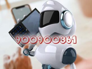 A robot calls you automatically from 900900861