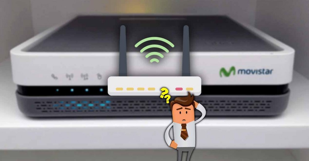 kontrolky na routeru Movistar