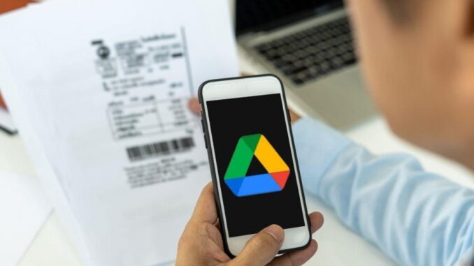 Google Drive hides an option to scan documents with artificial intelligence