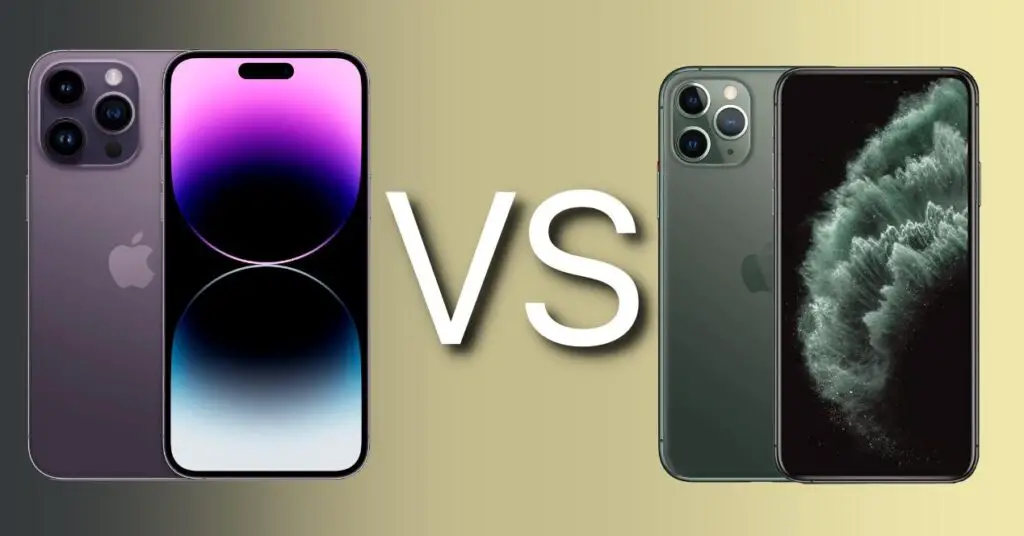 Comparison iPhone 14 Pro Max vs iPhone 11 Pro Max: all their ...