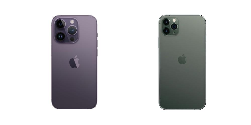 iPhone 14 ProMaxとiPhone11 Pro Max