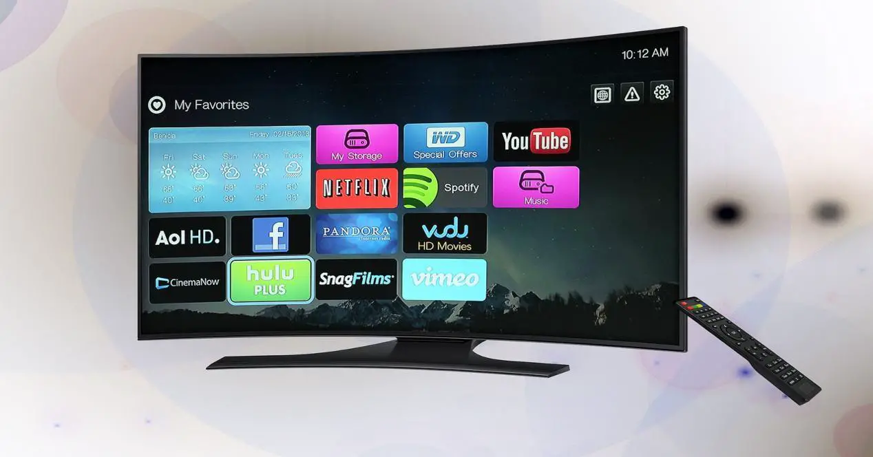 Smart TV med Alexa innebygd