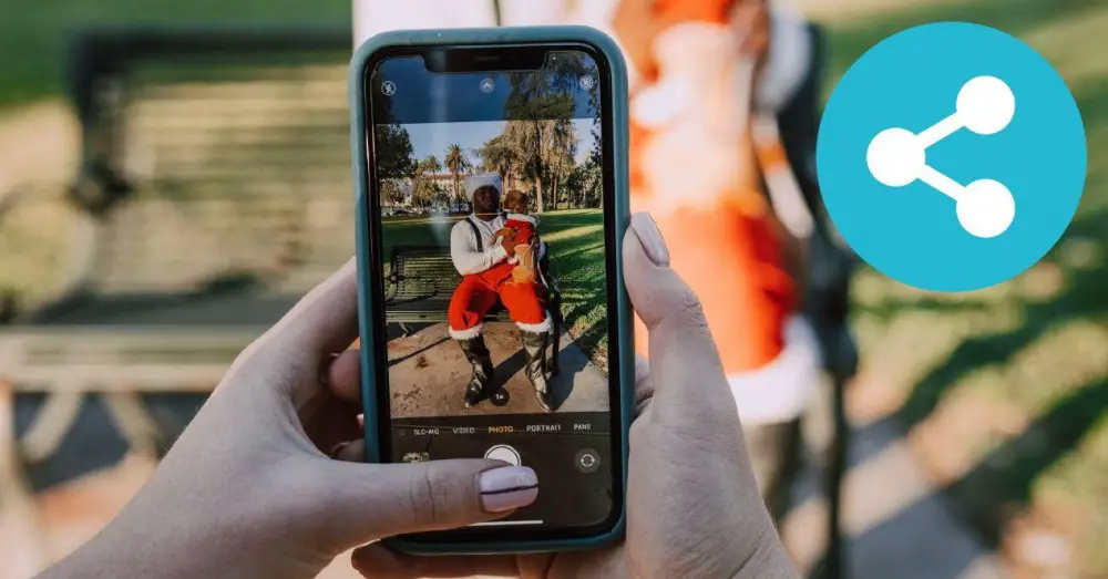 trick for iPhone and Android to sharing photos easily