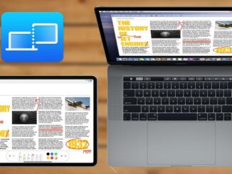 use the iPad as an external monitor for the Mac