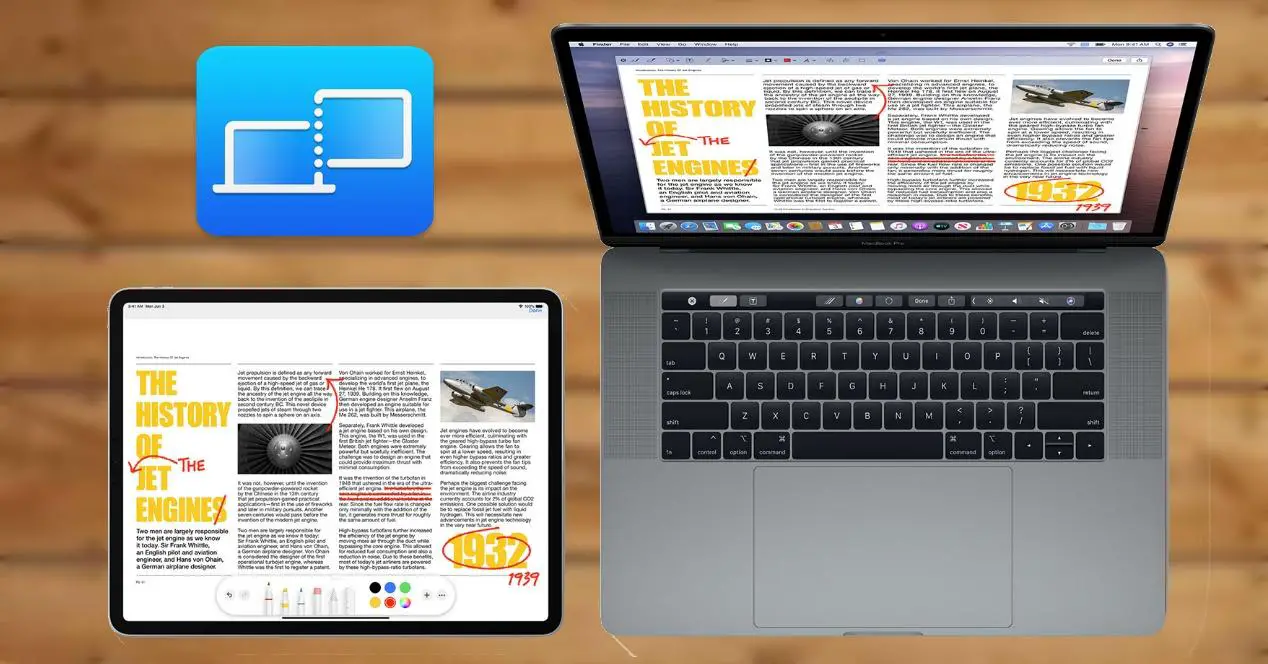use the iPad as an external monitor for the Mac