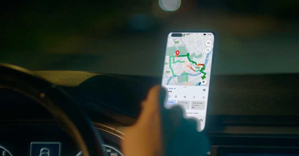 eneste appen som tåler Google Maps er fra Huawei