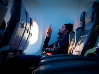 In 2023 you will be able to talk on the phone from the plane
