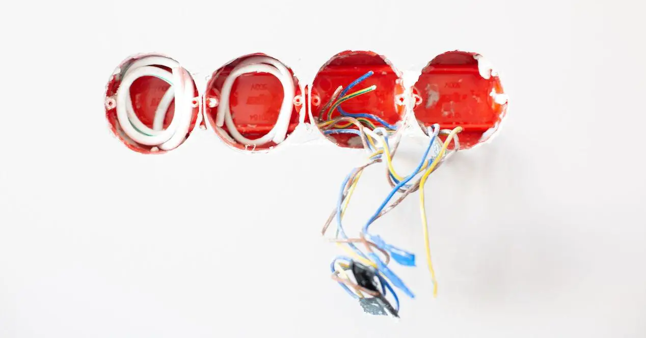 Sistema de cableado pared