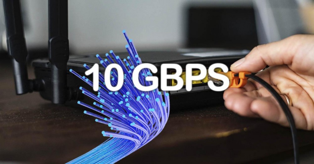 squeeze the new 10 gig fiber connections