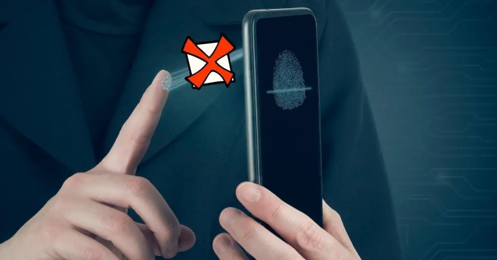 Der mobile Fingerabdruckleser versagt stark