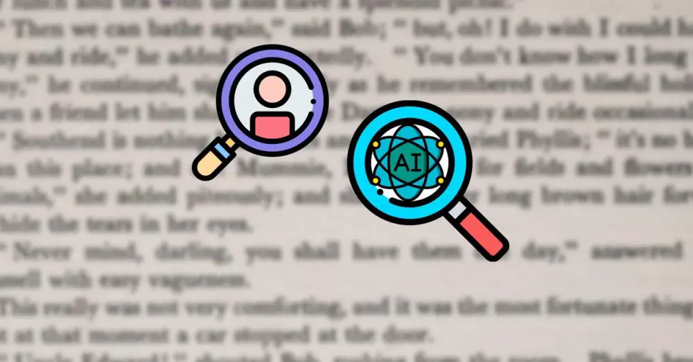 This tool helps you to know AI or human has written a text