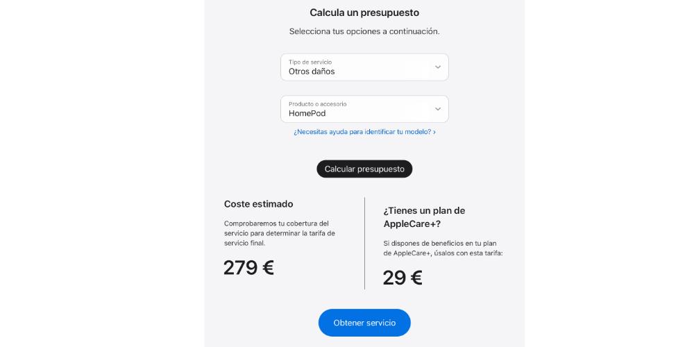 homepod servicio teknico oficial