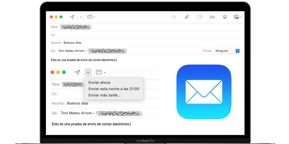 deshacer envio mac mail