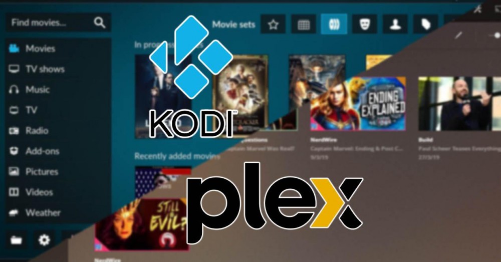 Kodi ou Plex