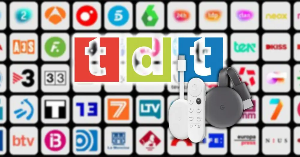Chromecast 또는 Google TV로 무료 DTT 채널 시청