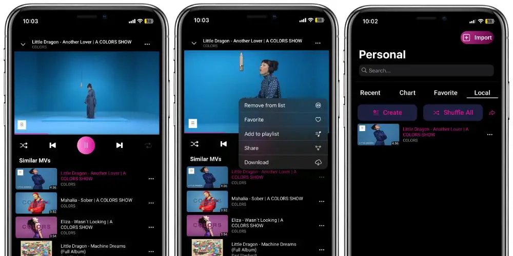 Musik-Player-App für das iPhone