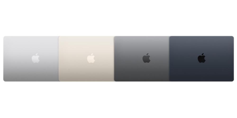 Couleurs macbook air