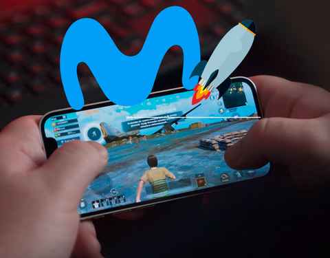 Movistar makes 5G fly to game on mobile phones